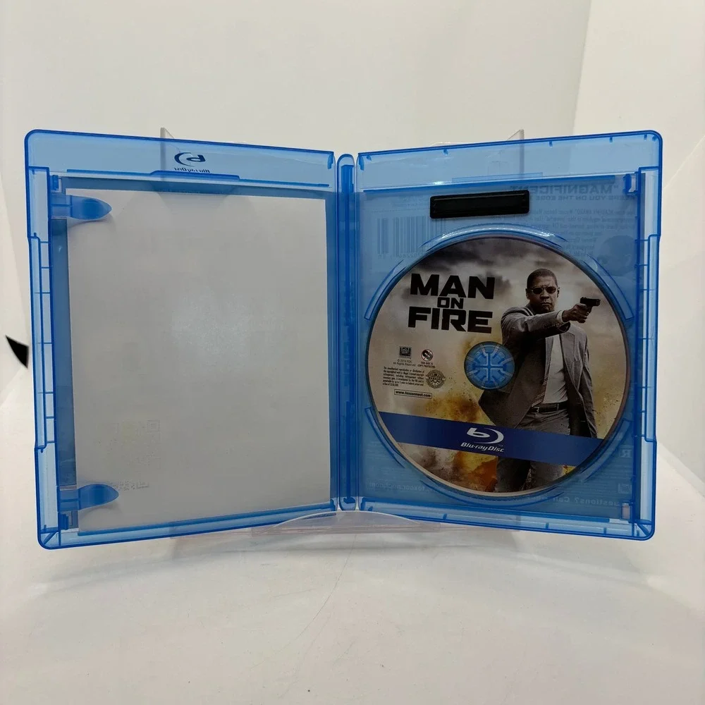 Man on Fire Blu-ray Denzel Washington Tony Scott Action Movie 024543022862